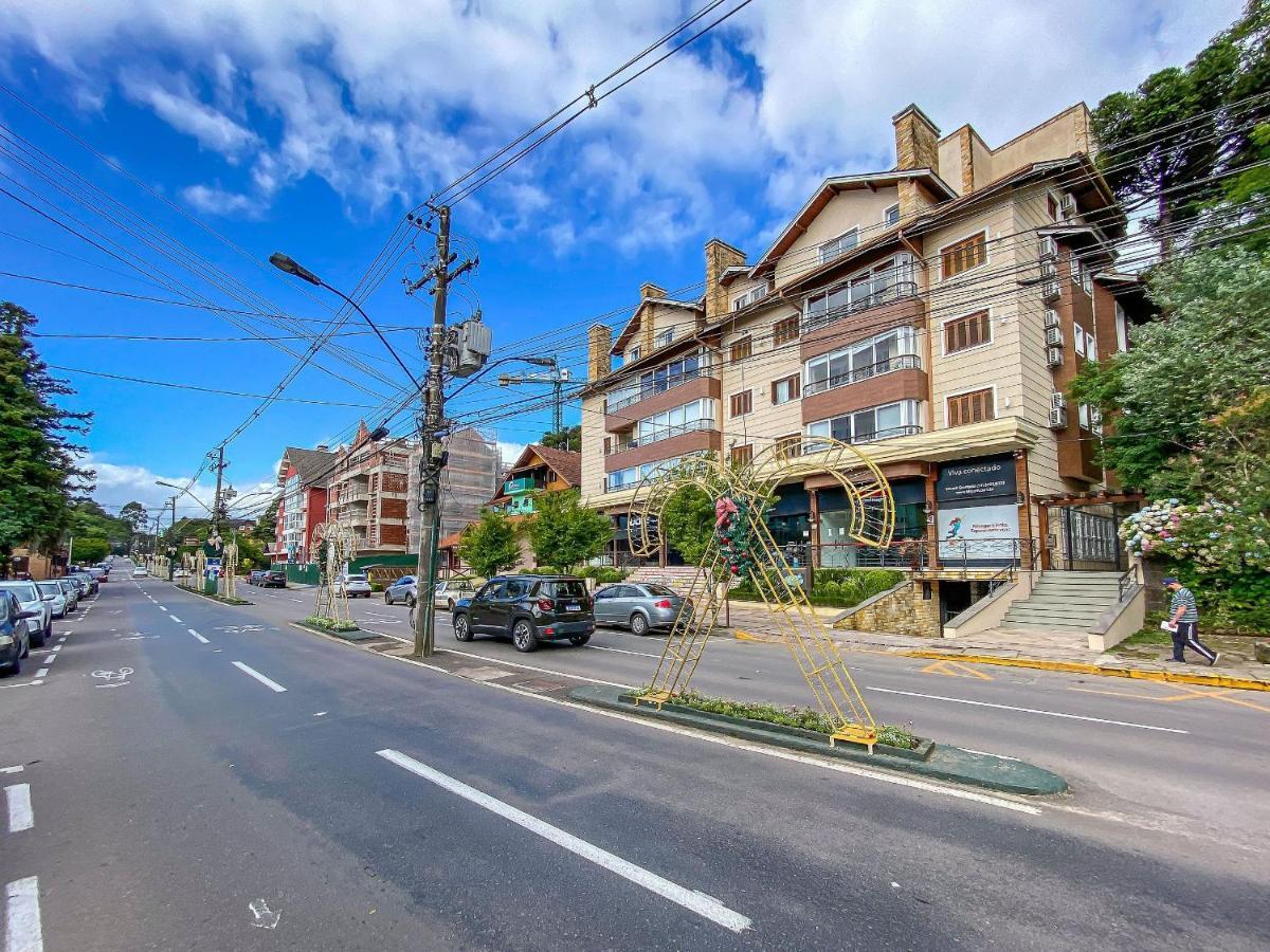 Flores Da Montanha 103B - Apto Borges De Medeiros Gramado 600 Metros Rua Coberta Экстерьер фото